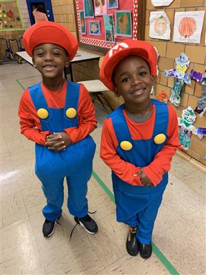 twin Mario costumes 